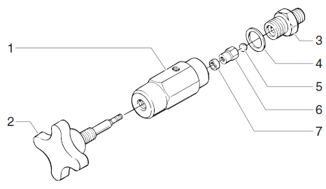 PowrTwin 6900GH Bleed Valve Assembly Parts